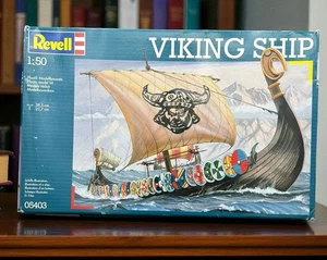 Kit Modelo Barco Revell Viking 1:50 #05403 Barco Longship Sin Abrir Caja Dañada - Imagen 1 de 12