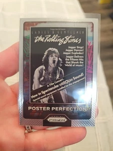 2025 Panini Prizm The Rolling Stones Poster Perfezione Signore e Signori #20 - Foto 1 di 4