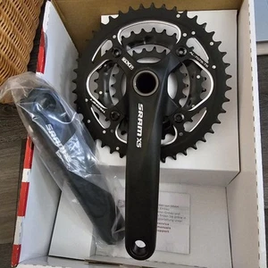 New Sram X5 GXP Triple Crankset 175mm x 22/32/44t No BB - Blast Black - Picture 1 of 1