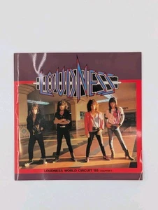1985 Loudness World Circuit Original Tour Book Program - Japan - Picture 1 of 5