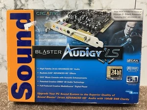 VTG Creative Labs Blaster Audigy LS SB0310 5.1 PCI Audio Sound Card w Software - Picture 1 of 14