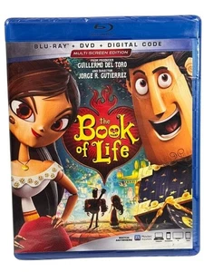 The Book of Life Blu-ray + DVD + Digital Code Multi-Screen Edition Sealed - Imagen 1 de 2