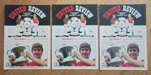 Manchester United 1985/86 Home FA Cup Programmes from menu - Picture 1 of 4