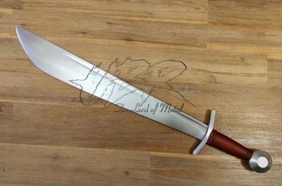 Custom Handmade Falchion Sword - Stainless Blade - Collectible Sword  - Image 1 of 4