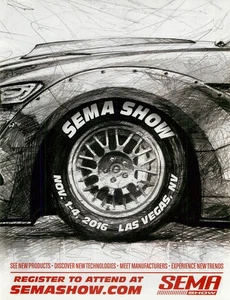 Magazine Print Ad SEMA SHOW 2016 Racing Performance Las Vegas Nevada - Bild 1 von 1