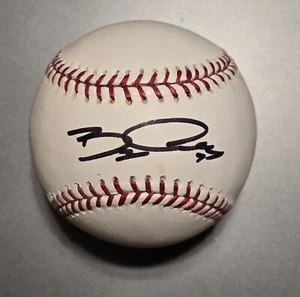 Von Bobby Crosby Oakland Athletics signierter OML Baseball, mit AAA COA - Bild 1 von 3