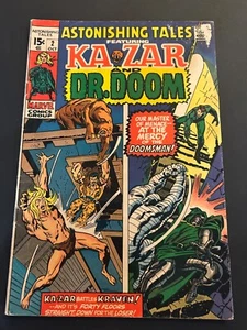 Astonishing Tales #2 (1970) Kazar und Dr. Doom Marvel Comic guter Zustand - Bild 1 von 8