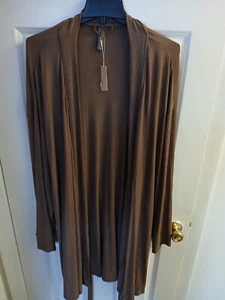 Skims Belted Soft Lounge Robe Women's Size 4X Oxide Stretch AP-RBE-0345 G63 - Picture 1 of 3