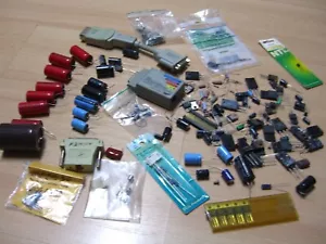 Variety of computer or electronic device capacitors (See first two pictures) - Picture 1 of 16