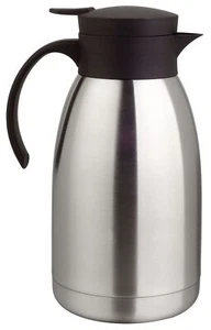Isolierkanne Thermoskanne 2 Liter mit Quick Tip Verschluss aus Edelstahl - Bild 1 von 6