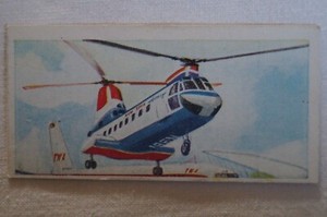 Wings Across The World Vintage 1962 Lyons Tea Collector Card - Boeing V.107