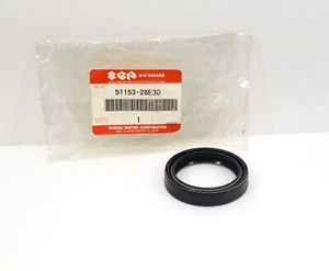 Genuine Suzuki RM125 RM250 RMX250 OEM Front Fork Oil Seal 51153-28E30 NOS New - Imagen 1 de 6