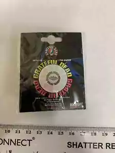 GRATEFUL DEAD SPINNING LOGO VERY HIGH QUALITY METAL BADGE OFFICIALLY LICENSED - Picture 1 of 7