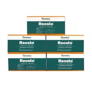 Himalaya Reosto Manages Bone Health Osteoporosis 4 BOX 240 TABS FREE SHIP 2026 - Picture 1 of 24
