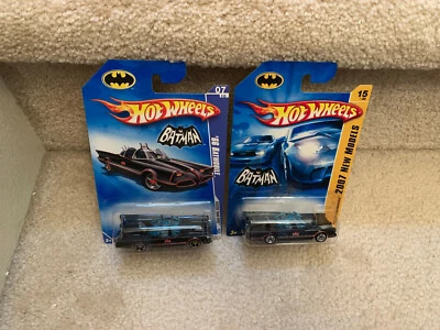 Hot Wheels 2007 New Models 15/180 & Faster Than Ever 1966 TV Series Batmobile - Image 1 of 3