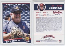 2021 Choice Worcester WooSox Rich Gedman #17