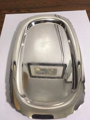 Vintage Wm. Bandeja de platos de plata Rogers #625 mesa de comedor clásica de colección  Foto 1 de 4