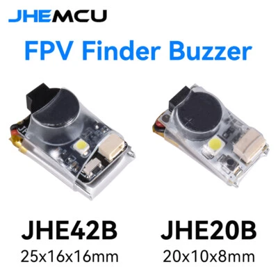 JHEMCU JHE42B/JHE20B Finder Mini 5V w/ LED Buzzer Beeper Alarm for RC FPV Drone