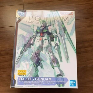 Bandai MG 1/100 ν Gundam SIDE-F limited Psycho-frame Nu Fukuoka Model Kits New - Picture 1 of 2