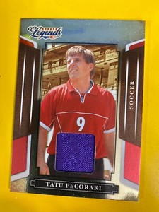 RS1214 2008 Donruss Sports Legends Materials Mirror Red Tatu Pecorar Jsy /500