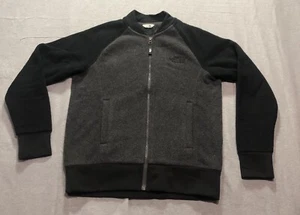 The North Face Jacket Sweater Men's Small Fleece Two Tone Full Zip Casual Gray - Picture 1 of 14