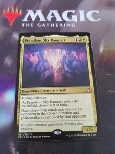 MTG. Pramikon, Sky Rampart. Foil. Commander 2019. Card # 47