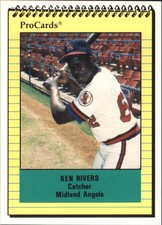 1991 Midland Angels ProCards #437 Ken Rivers