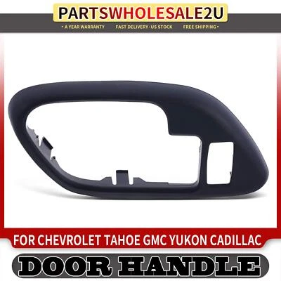 Bisel de manija interior azul izquierdo conductor delantero izquierdo para Chevrolet Tahoe GMC Yukon Foto 1 de 4