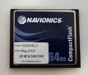Navionics 1G904XL3 US NE & Canyons chart for E120 C80 classic & wide CF/1G904XL3 - Picture 1 of 3