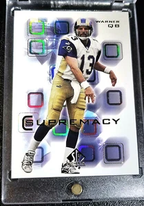 Kurt Warner SP Authentic SUPREMACY 2nd Year RAMS HOF - Picture 1 of 4