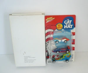 Johnny Lightning Cat In The Hat 3 Car Set Sealed Pkg in Box - Picture 1 of 12