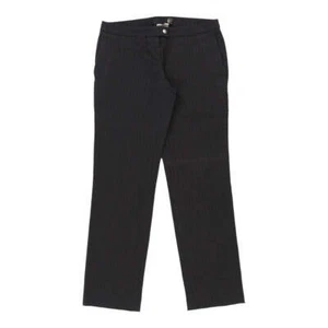 Just Cavalli Trousers - 32W UK 10 Black Cotton - Picture 1 of 12