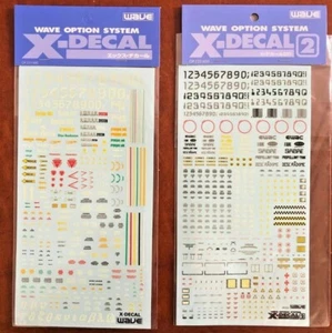 Wave Model Access. Option System 2er Set X-Decals (X-Decal & X-Decal 2)  - Bild 1 von 2