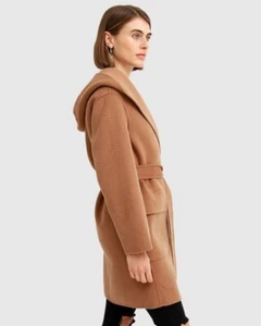 Cappotto Accappatoio Belle And Bloom Sweet Escape Cammello - Taglia S - Foto 1 di 2