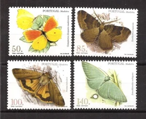 [9821] Portugal, Madeira, 1998, Juego completo, MNH** Insectos, mariposas, vida silvestre - Imagen 1 de 1