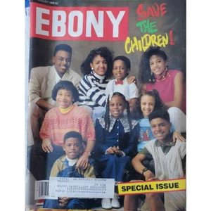 Ebony Magazine August 1988 Save The Children Special Issue Retro - Bild 1 von 4