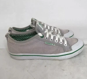 Adidas Damen Grau Wildleder Kariert 029001 Schnürschuhe Sneaker Schuhe Größe US 7,5 - Bild 1 von 12