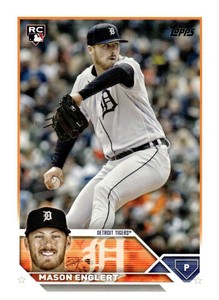 2023 Topps Update Base - US116 Mason Englert - Detroit Tigers RC