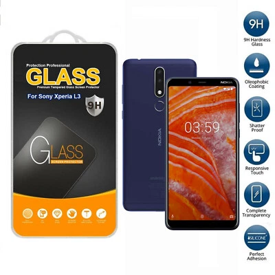 For Nokia 3.1 Plus Tempered Glass Screen Protector - Image 1 of 4