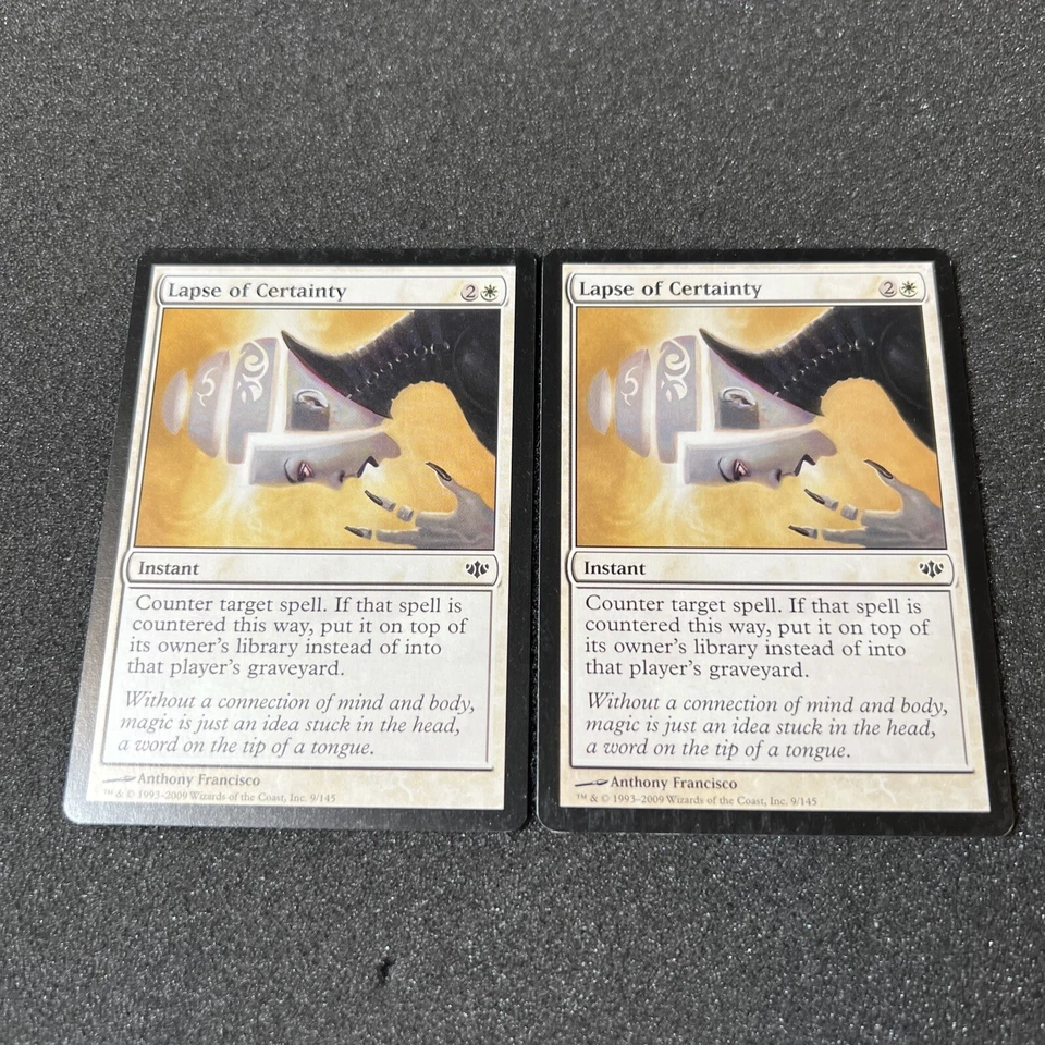 Lapse of Certainty Magic The Gathering Mtg Conflux Card 2 - Image 1 of 4