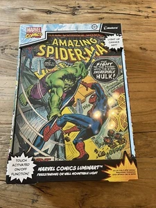 Spiderman Luminart Freestanding Or Wall Mountable Light Collectible (New) - Picture 1 of 4