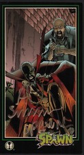 Todd McFarlane 's Spawn Art Trading Card ~ Signed by Al Simmons