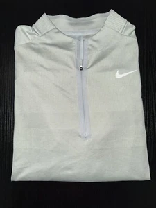 Nike Golf Mens XtraLarge Grey Dri-Fit Pullover 1/4 Zip  Nike Statement - Picture 1 of 4