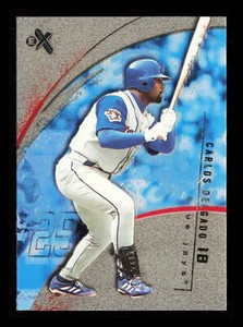 2002 Fleer E-X Baseball MLB #73 Carlos Delgado Essential Credentials Future