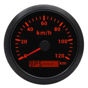 Velocímetro digital GPS de 85 mm 0-120 km/h para barco coche ATV camión - Imagen 1 de 17