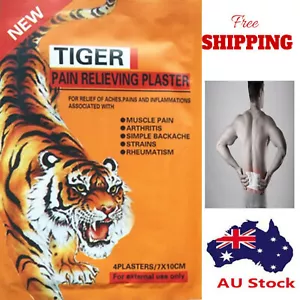 Tiger Pain Balm Relief Plaster Patches - 15 Pack - 60 pcs - 7 x 10cm - FAST SHIP - Picture 1 of 11