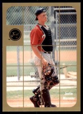 2001 Just 2k1 Top Prospect Promos Gold #TPP7 Justin Morneau