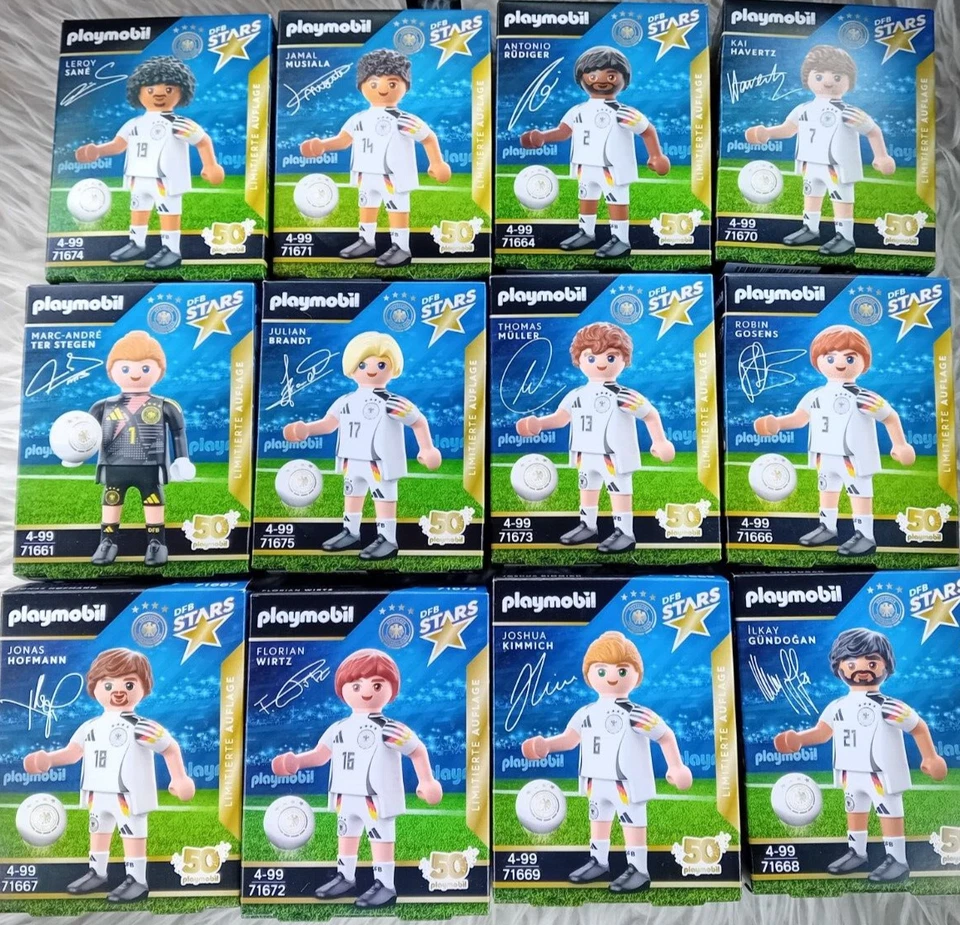Playmobil - Edeka DFB-Stars - Limitierte Auflage - Spieler Auswahl - NEU & OVP -