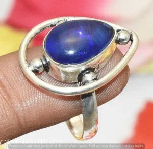 Tanzanite Quartz Gemstone Ring 925 Sterling Silver Overlay Us Size 9" U295-H124 - Picture 1 of 1