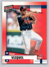 2002 DONRUSS FAN CLUB #190 OMAR VIZQUEL  CLEVELAND INDIANS